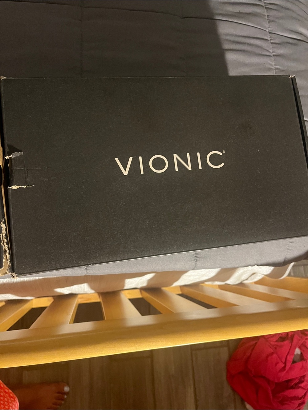 Vionic Black Box with White Logo